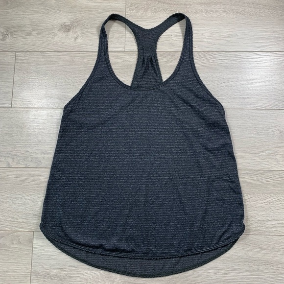 Lululemon 105 F Singlet Tank Top *Silver Heathered Black - Picture 6 of 13
